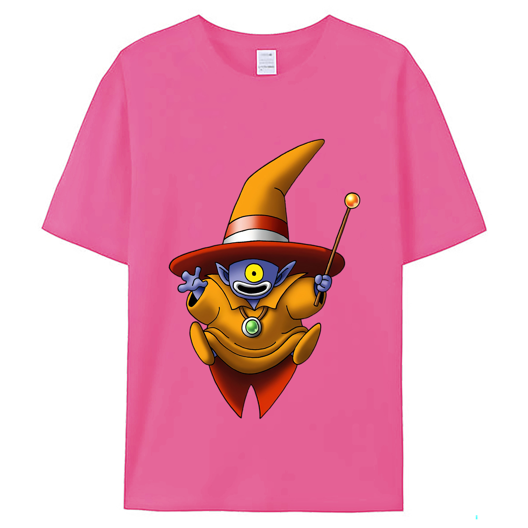 （画像用） ドラゴンクエスト Doragon Kuesuto Dragon Quest レディースカジュアルプリントTシャツ（綿100％）